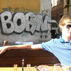 Brad, Rome, 2006