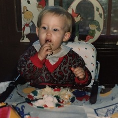 Brad's 1st Birthday, 1988