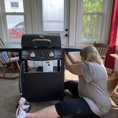 Building the new bbq 