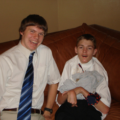 Cameron and Brady after seminary gradutions