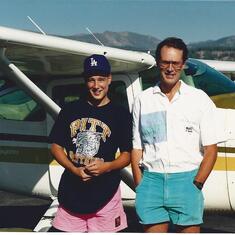 Going Flying with Uncle Paul 8-1989