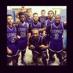 Lincoln High Basketball team