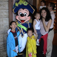 At Tokyo Disneyland/Disney Sea - June 12, 2003