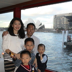 Family in Sydney - August 9, 2003