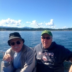 Enjoyed spending time with Einar on his boat