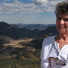 Brenda in Rocky Mountain National Park