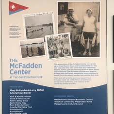 Mom and Dad, prominently featured at the McFadden Center in Onset at the Bath House