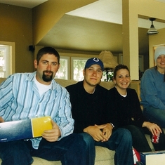 Brian, Brent, Melissa and Christina