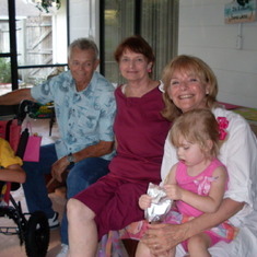 Chandler, Dad, Judy, Lia, Lainey 2012