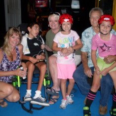Shelly, Chandler, Gerri, Emilie, Dad, Olyvia 2012