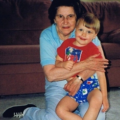Brett & Grandma Vivian Kimbrough