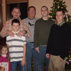 Mike, Ryan, Steve, Brett & Bryan Kimbrough 2010