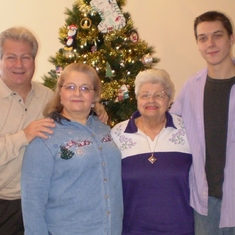 Ron, Pat, Grandma & Brett 2010