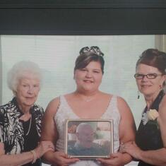 you were there in spirit on my wedding day miss you