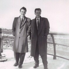 Don & Hargy in Niagara 1952