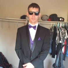 Dylan Ready for Prom