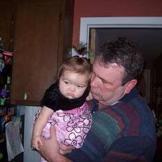 Brian and great niece Hailey