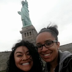 Tessa went to New York!! Came back safely from Iraq!!