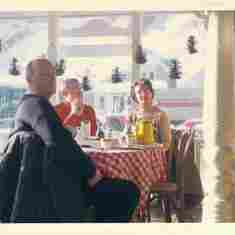 Breakfast with the Lawrences at Aspen 1968