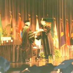 Bruce at our Vanderbilt Medical School Graduation May, 1990