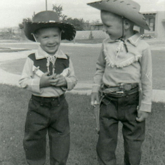 Bruce and Allen Santa Fe mid 50s