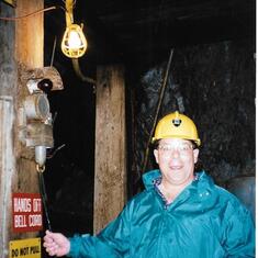 Bruce, Wallace ID silver mine, May 1998