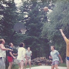 Reed/West cousins hoops at Anderson Lodge 1987
