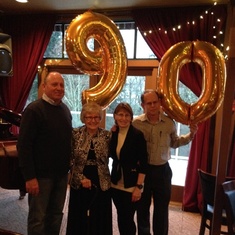 David, Jane (mom), Judy and Bruce in 2014