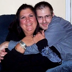 My bryan and his Momma