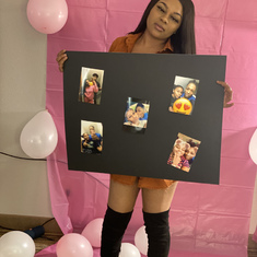 My 18th birthday with my poster of Bryant 