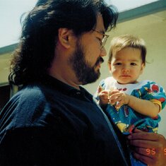 Bryce and niece 1995