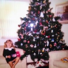 Christmas time was always the most fun.. this was in Boca, where Brynn grew up.