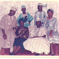 Buky in family portrait (late 1980s)