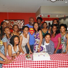 Buky's bridal shower with friends