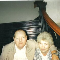 mom and john at wesleyan collage