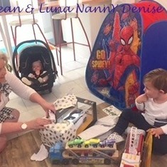 NannY Denise & Baby Luna KaYe 4mths & Little Ocean FranciS 2years & 3 mths