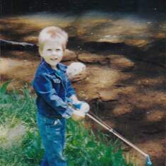 He loved to fish!