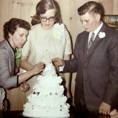 Ken & Camille’s wedding, June 2, 1962
