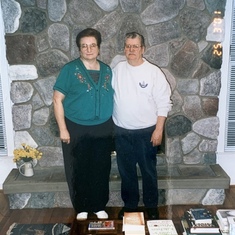 Ken and Camille in their South Lyon home.