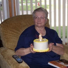 Camille's 63rd Birthday - Cake!!