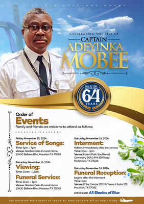 Captain Adeyinka Mobee