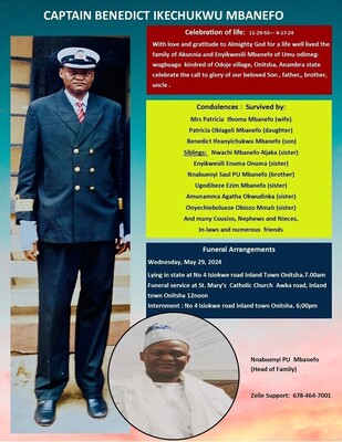 Captain Benedict Ikechukwu Mbanefo
