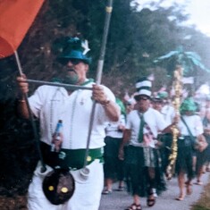 The Keys St. Patrick's Day parade!! What a blast, March 2000