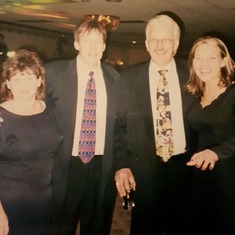 "The original four" (my dad, mom, brother, and me)