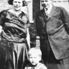 Ken with his Mother and Father