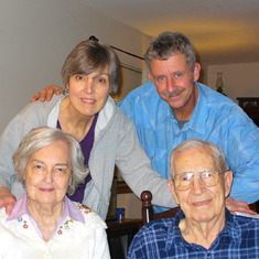 Jane with husband Daryl
Hazel and Carl