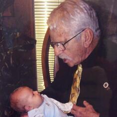 Cole and Grandpa 2007