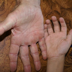 Hands. Epa and Will  Aug.2010