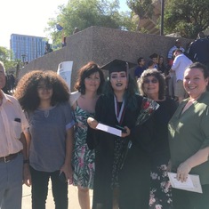 Graduation day! Papa was so proud!