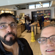 Carlos and Sarah - Starbucks we met at March 2023